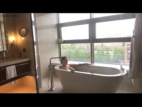 ❤️ Tremendous babe Passionately jerking off her pussy in the bathroom ❤  Porno  leinn  ﹏
